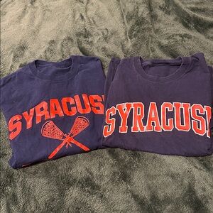 Set of Syracuse University Shirts